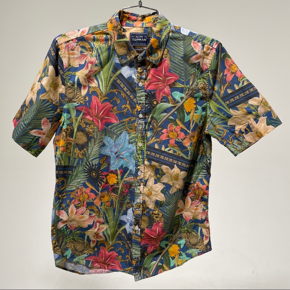 Topman Floral Shirt